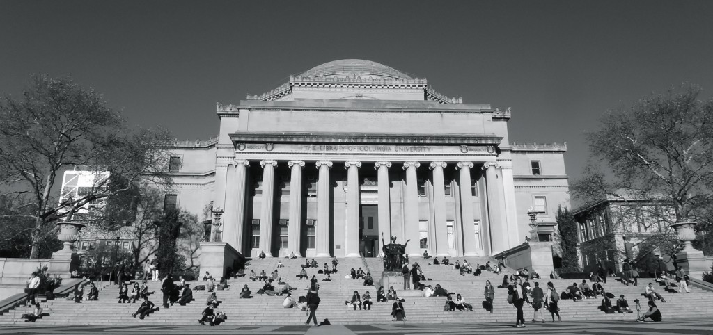 Columbia University.  Photo by Ramon Bravo-Gonzalez
